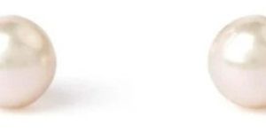 Women Earl Pearl 6.70mm Solitaire Earring