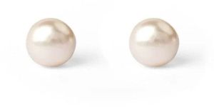 Women Pristine Milky Pearl 10.50mm Solitaire Earring