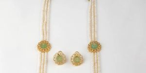 Women Regal Elegance Necklace Long Set