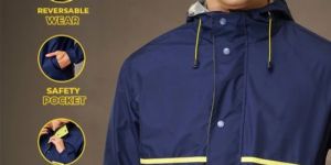 ZEEL SPORTY NAVY & LIME RAINSUIT - JS301