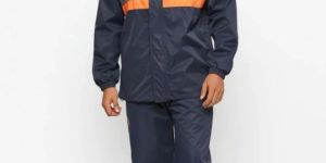 ZEEL SPORTY NAVY ORANGE RAINWEAR - ZT103