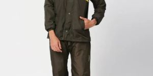ZEEL SPORTY OLIVE & LIME RAINSUIT - JS301