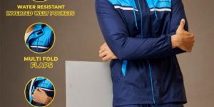 ZEEL TREK GEAR BLUE HUES RAINWEAR - AZ06