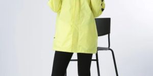 ZEEL UNISEX NEON YELLOW RAIN JACKET