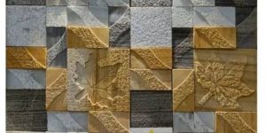 Stacking Multi-Color Stone Cladding