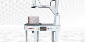 Semi-Automatic Stretch Film Wrapping Machine