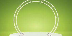 Double Gate Ring For Decoration