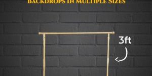 Ganpati Decoration Backdrop Stand