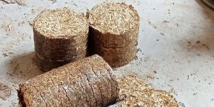 Mustard Husk Biomass Briquettes