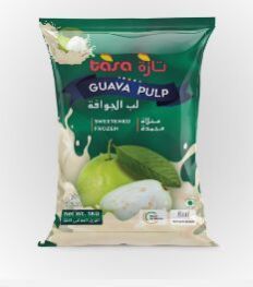 Guava Pulp Sweetened Frozen