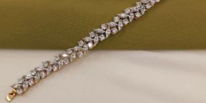The Marquis & Round Tennis Womens Bracelet