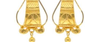 Tribal Wonder Ladies Gold Stud Earrings
