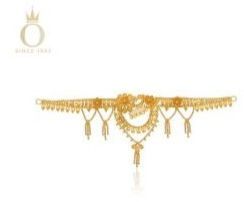 Unparalleled Elegance Ladies Gold Choker Necklace