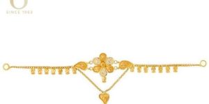 Whispering Art Ladies Gold Choker Necklace