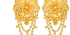 Windy Bloom Ladies Gold Studs
