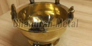Brass Vibhuti Holder