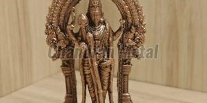 Copper Murugan Statue