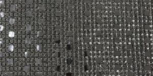 Square Trance Bonding Fabric