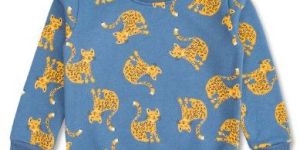 Kids Allover Printed Sweatshirt