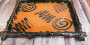 Terracotta Handmade Glazed Tray