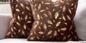 Velvet Feather Cushion Covers