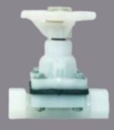 SCREWED PP DIAPHRAGM VALVE