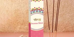 NIRA Fragrances Pure Cow Dung Incense Sticks Kesar Chandan