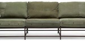 Three Seater Steel Sofa