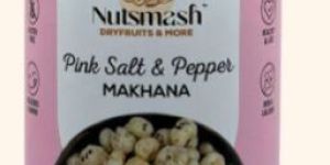 Nutsmash Roasted Makhana - Pink Salt & Pepper