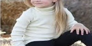Girls Turtle Neck Sweater