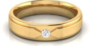 Mens Plain Diamond Ring