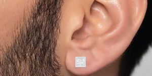 Mens Stud Diamond Earrings