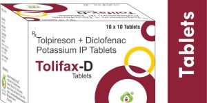 Tolperisone 150mg & Diclofenac 50mg Tablet