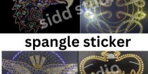 Plastic Hotfix Spangle Sticker