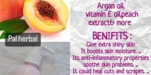 Herbal Peach Moisturing Body Lotion