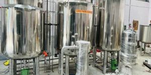 Automatic Syrup Manufacturing Plant