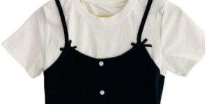 Ribbed Strap Crop Top