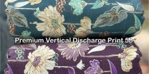 Vatican Discharge Foil Print Suit Fabric