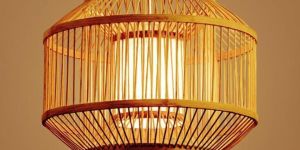 Bamboo Modern Stick Lamp