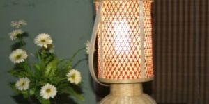 Eco-friendly Handcrafted Bamboo Table Lamp