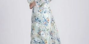 Blue Chikankari Mulmul Palazzo Suit