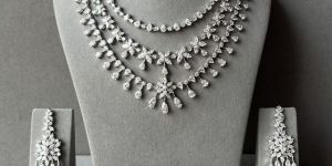 Silver Necklace Set