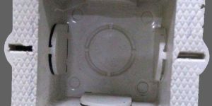 Grey 1/2md Modular PVC Concealed Box