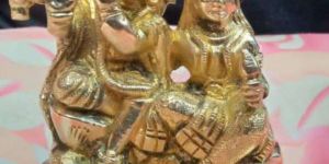 Brass Lord Radha Krishna Statue
