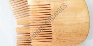 Neem Wood U Shape Beard Comb