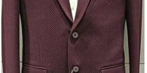 Mens Maroon Party Wear Blazer