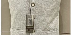 Mens Off White Nehru Jacket