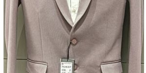 Party Wear Mens Light Pink Blazer