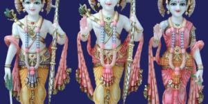 Multicolor Marble RAM Darbar Statue