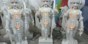 White Marble RAM Darbar Statue